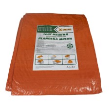 Тент 120 гр/м.кв. 3м х 4м"ORANGE" шатёр