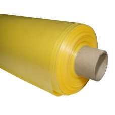 Плёнка 100мкм 6м*50м жёлтая полиэтиленовая "Планета Пластик" стабилизация 24 месяца