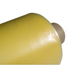 Плёнка 100мкм 6м*50м жёлтая полиэтиленовая "Планета Пластик" стабилизация 24 месяца