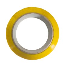 Скотч упаковочный 45мкм 45мм*100м желтый, клейкая лента