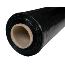 Стрейч пленка 50 см 3 кг (20мкм) чёрная упаковочная