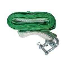 Буксировочный трос 7т 4,5 метра автомобильный  петля-скоба