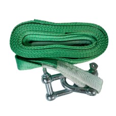 Буксировочный трос 3т 4,5 метра автомобильный  петля-скоба