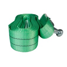 Буксировочный трос 3т 4,5 метра автомобильный  петля-скоба