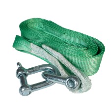 Буксировочный трос 5т 4,5 метра автомобильный  петля-скоба