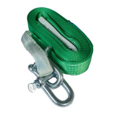 Буксировочный трос 5т 4,5 метра автомобильный  петля-скоба