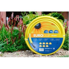 Шланг садовый Tecnotubi Euro Guip Yellow для полива диаметр 3/4 дюйма, длина 50 м (EGY 3/4 50)