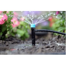 Капельница садовая Presto-PS регулируемая 0-80 л/ч на стойке, в упаковке – 50 шт. (7704)