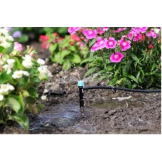 Капельница садовая Presto-PS регулируемая 0-80 л/ч на стойке, в упаковке – 50 шт. (7704)