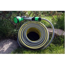 Шланг садовый Tecnotubi Retin Professional для полива диаметр 3/4 дюйма, длина 50 м (RT 3/4 50)