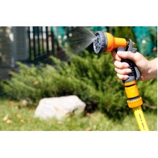 Пистолет для полива металлический Presto-PS насадка на шланг (7204)