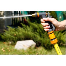 Пистолет для полива металлический Presto-PS насадка на шланг (7206)