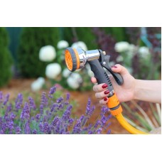 Пистолет для полива металлический Presto-PS насадка на шланг (7204D)