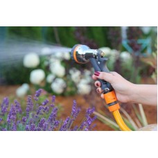 Пистолет для полива металлический Presto-PS насадка на шланг (7204D)