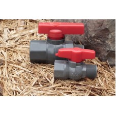 Кран шаровой Presto-PS 25 мм с наружной и внутренней резьбой 1 дюйм, в упаковке - 10 шт. (PFV-0132)