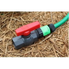 Кран шаровой Presto-PS 25 мм с наружной и внутренней резьбой 1 дюйм, в упаковке - 10 шт. (PFV-0132)