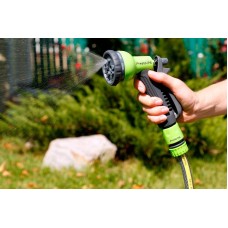 Пистолет для полива пластиковый Presto-PS насадка на шланг (7202G)