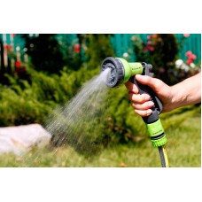 Пистолет для полива пластиковый Presto-PS насадка на шланг (7202G)