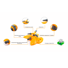 Дождеватель Presto-PS ороситель круговой Бабочка (8107)