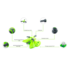 Дождеватель Presto-PS ороситель круговой Бабочка (8107G)