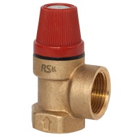 Предохранительный клапан 3/4" 6,0 bar CW617 RSk Италия 1/100