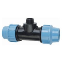 Тройник наружная резьба ТНР Ø25 х 3/4" х 25 1/130
