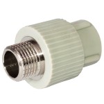 Муфта PPR Tebo Ø25 х 1/2"З серая