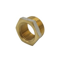 Футорка  3/4"*1/2" ЗВ нікель. з проточкою ASCO 1/250