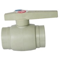 Кран шаровый PPR Tebo Ø50 серый