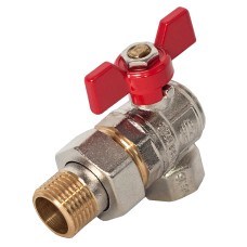 Кран-американка угловой 3/4" ASСO PN40 10/40