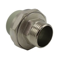 Разборное соединение (американка) наруж. резьб.Ø.32x1" серый цвет (15/75шт) ASCO®