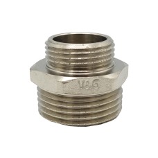 Ниппель редукционный 3/8" x 1/4" ЗЗ V&G 200шт