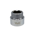 Подовжувач 3/4" x 10 ВЗ V&G хромований 80шт.