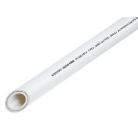 Труба с алюм.фольгой PPR-AL-PPR Ø20*3,4mm SDR 6.0/S2.5/PN25 белого цвета 4/80м ASCO®