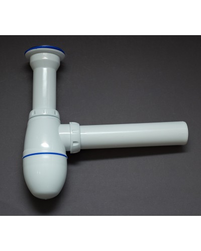 Сифон для мойки с литым выпуском 11/2" и отводом Ø40 UNICORN B110 1/50