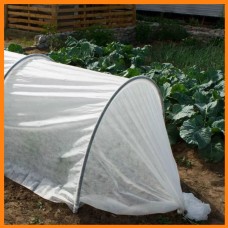 Агропарник арочный сборный 12 метров из агроволокна Shadow плотность 60г/м2. теплица домашняя для дачи