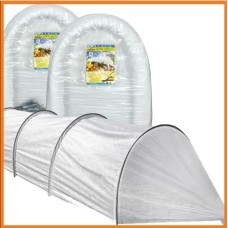 Сборный арочный парник туннель15 м из агроволокна 42 плотность Агро-Лидер. дачная теплица разборная