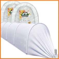 Мини парник 3 м 60 г/м2 складной для дачи из белого агроволокна.