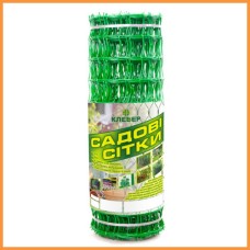 Сеть 95*85 пластмассовая 1.0х20 м (зеленая).