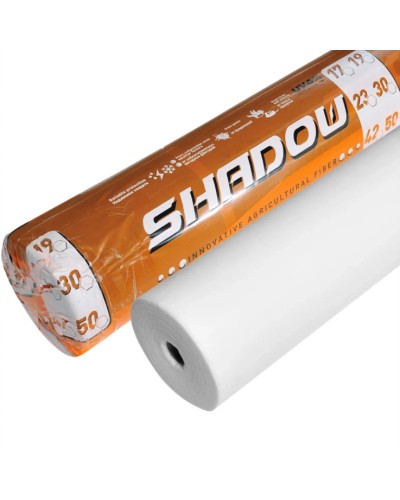 Агроволокно 23 г/м² 8.5 х 50 м біле у рулоні "Shadow" (Чехія) 4% нетканий покривний матеріал для розсади