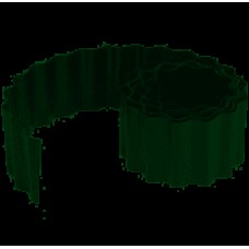 Бордюрная лента зелёная 10см на 9 метров