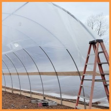 Белая пленка Shadow 250 мкм (3 м  x 50 м) прозрачная. полиэтиленовая строительная