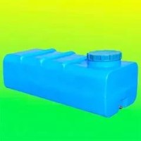 Емкость для воды пластиковая прямоугольная 250л 2-ухслойная накопительный бак для воды.