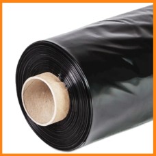 пленка 250 мкм черная 3*50 м полиэтиленовая укрывная