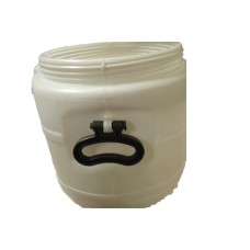 Пластиковая бочка Shadow  30 л белая бидон широкая горловина для солений.меда. молока