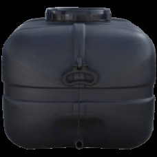 Бак 150 л прямоугольная пластиковая черная емкость.