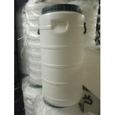 Бочка пластиковая Shadow  60 л белая высокая бидон