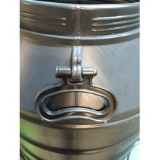 Бочка 100 л пластиковая техническая черная бидон.