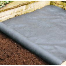 Геотекстиль (110 г/м²) 1.6м*50м Черный геотекстиль для сада