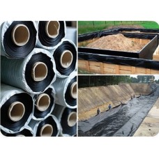 Черная пленка 30 мкм 0.7м*500м для мульчирования и строительства